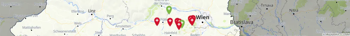Map view for Pharmacy emergency services nearby Sankt Pölten (Land) (Niederösterreich)